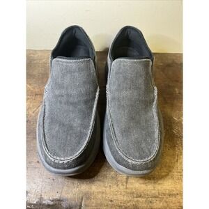 Sketchers Arch For Black Gray Size 11.5 Mens Air Cooled Arch Fit Slip On Shoes